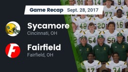 Recap: Sycamore  vs. Fairfield  2017