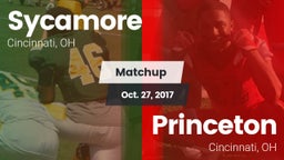Matchup: Sycamore vs. Princeton  2017
