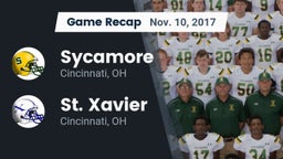 Recap: Sycamore  vs. St. Xavier  2017
