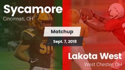 Matchup: Sycamore vs. Lakota West  2018