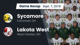 Recap: Sycamore  vs. Lakota West  2018