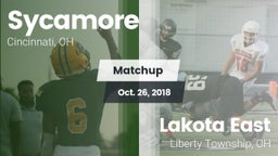 Matchup: Sycamore vs. Lakota East  2018