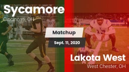 Matchup: Sycamore vs. Lakota West  2020