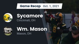 Recap: Sycamore  vs. Wm. Mason  2021