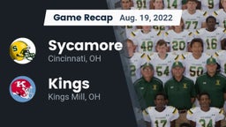 Recap: Sycamore  vs. Kings  2022