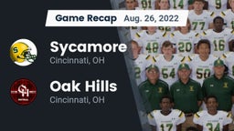 Recap: Sycamore  vs. Oak Hills  2022