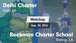 Matchup: Delhi Charter High vs. Beekman Charter School 2016