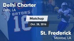 Matchup: Delhi Charter High vs. St. Frederick  2016