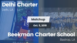 Matchup: Delhi Charter High vs. Beekman Charter School 2018