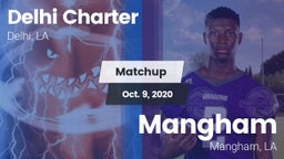 Matchup: Delhi Charter High vs. Mangham  2020