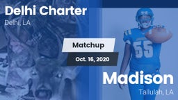 Matchup: Delhi Charter High vs. Madison  2020