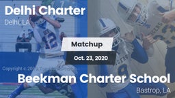Matchup: Delhi Charter High vs. Beekman Charter School 2020