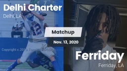 Matchup: Delhi Charter High vs. Ferriday  2020
