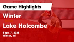 Winter  vs Lake Holcombe Game Highlights - Sept. 7, 2023