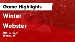 Winter  vs Webster  Game Highlights - Jan. 2, 2024