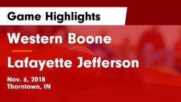 Western Boone  vs Lafayette Jefferson  Game Highlights - Nov. 6, 2018