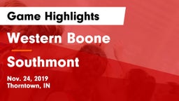 Western Boone  vs Southmont  Game Highlights - Nov. 24, 2019