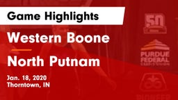 Western Boone  vs North Putnam  Game Highlights - Jan. 18, 2020