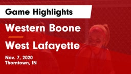 Western Boone  vs West Lafayette  Game Highlights - Nov. 7, 2020