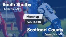 Matchup: South Shelby High vs. Scotland County  2016