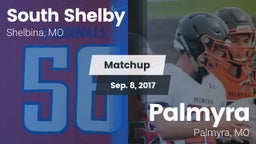 Matchup: South Shelby High vs. Palmyra  2017