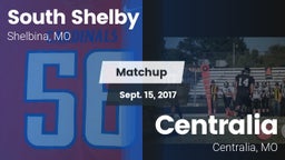 Matchup: South Shelby High vs. Centralia  2017