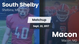 Matchup: South Shelby High vs. Macon  2017