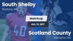 Matchup: South Shelby High vs. Scotland County  2017
