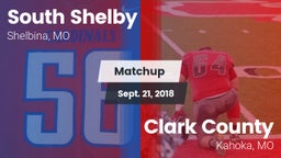 Matchup: South Shelby High vs. Clark County  2018