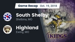 Recap: South Shelby  vs. Highland  2018