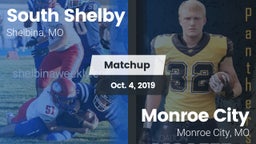 Matchup: South Shelby High vs. Monroe City  2019
