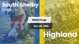 Matchup: South Shelby High vs. Highland  2019