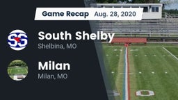 Recap: South Shelby  vs. Milan  2020