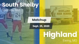 Matchup: South Shelby High vs. Highland  2020