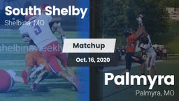 Matchup: South Shelby High vs. Palmyra  2020
