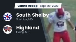 Recap: South Shelby  vs. Highland  2023