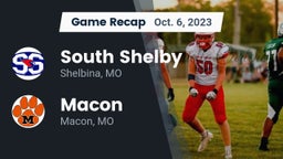Recap: South Shelby  vs. Macon  2023