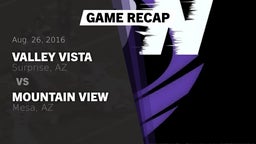 Recap: Valley Vista  vs. Mountain View  2016