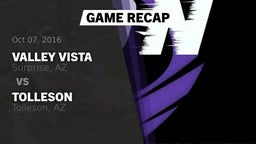 Recap: Valley Vista  vs. Tolleson  2016