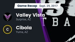 Recap: Valley Vista  vs. Cibola  2017