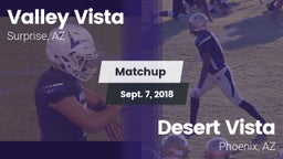 Matchup: Valley Vista High vs. Desert Vista  2018
