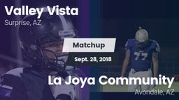 Matchup: Valley Vista High vs. La Joya Community  2018