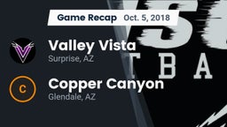 Recap: Valley Vista  vs. Copper Canyon  2018