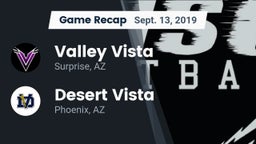 Recap: Valley Vista  vs. Desert Vista  2019