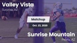 Matchup: Valley Vista High vs. Sunrise Mountain  2020