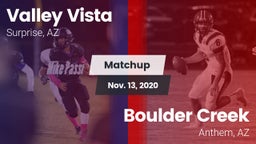Matchup: Valley Vista High vs. Boulder Creek  2020