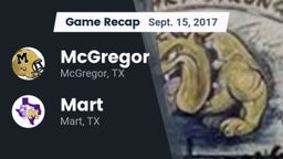 Recap: McGregor  vs. Mart  2017