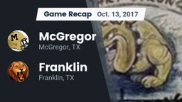 Recap: McGregor  vs. Franklin  2017