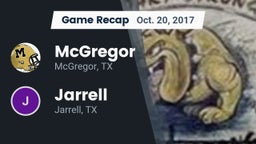 Recap: McGregor  vs. Jarrell  2017