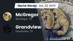 Recap: McGregor  vs. Grandview  2019